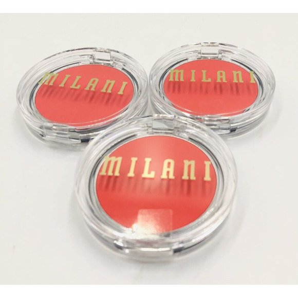 3x Milani Cheek Kiss Cream Blush CORAL CRUSH FCB220-120, 0.21 oz Each - Picture 4 of 7